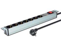 DIGITUS 1 HE ALU PDU RACKMOUNT - 1 U 16 A PLUG