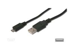 DIGITUS USB CABLE A-MICRO B - M/M 1.0M USB 2.0 COMPATIBLE