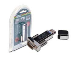 DIGITUS USB 11 TO SER CONV DSUB - 9M INCL.USB A CABLE 80CM