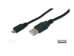 USB 2.0 CONN.CAB A-MICRO B 3.0M - USB 2.0 CONFORM