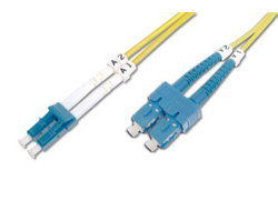 FIBER OPT PATCH CORD SC/LC 3 M - SINGLEM 09/125