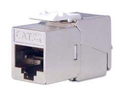 DIGITUS CAT 6A KEYSTONE JACK - 500 MHZ SHIELDED SET 24 PCS
