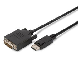 DISPLAYPORT ADAPTER CABLE 1.0M - DP - DVI (24+1)
