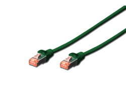 DIGITUS CAT 6 S-FTP PATCH CAB - LENGTH 1 M COLOR GREEN