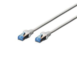 DIGITUS CAT 5E SF-UTP PATCH CAB - LENGTH 1 M COLOR GREY