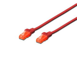 DIGITUS CAT 6 S-FTP PATCH CABLE - LSZH AWG 26/7 LENGTH 0.5 M GREY