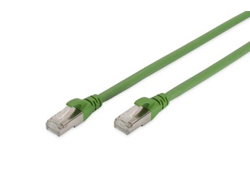 CAT 6A S/FTP PATCHCORD PUR(TPU) - LENGTH 2.00 M COLOR GREEN