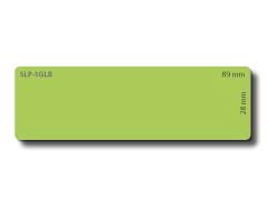 SLP-1GLB GREEN LABEL 28X89MM - 130 LAB/ROLL.2 ROLL/BOX