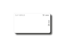 SLP-MRLB WHITE LABEL FOR TRAY - 28X51MM 1700 LAB/ROLL 1 ROLL/BOX