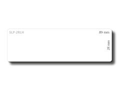 SLP-2RLH WHITE LABEL 28X89MM - 260 LAB/ROLL 2 ROLL/BOX