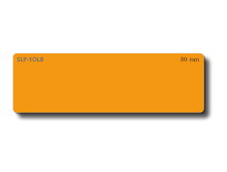SLP-1OLB ORANGE LABEL 28X89MM - 130 LAB/ROLL 1 ROLL/BOX