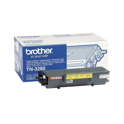 TN-3280 TONER CARTRIDGE BLACK - F/ DCP-8085DN/HL-5340D 8000 PGS