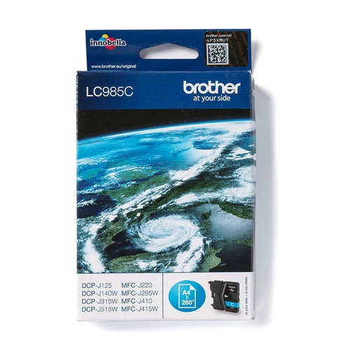 LC-985C INK CARTRIDGE CYAN - F/ DCP-125J DCP-J315W MFC-J265W