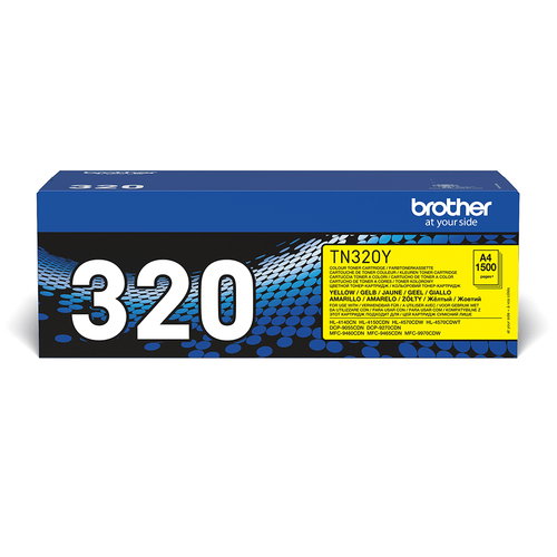 TN-320Y TONER CARTRIDGE YELLOW - F/ HL-4150CDN 4570CDW -4570CDWT