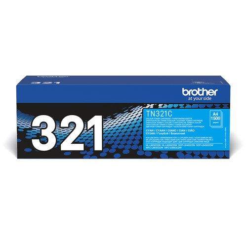 TN-321C TONER CARTRIDGE CYAN - F/ HL-L8250CDN 1500PGS