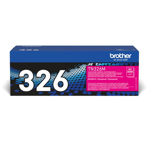 TN-326M TONER CARTRIDGE MAGENTA - F/ HL-L8250CDN 3500PGS