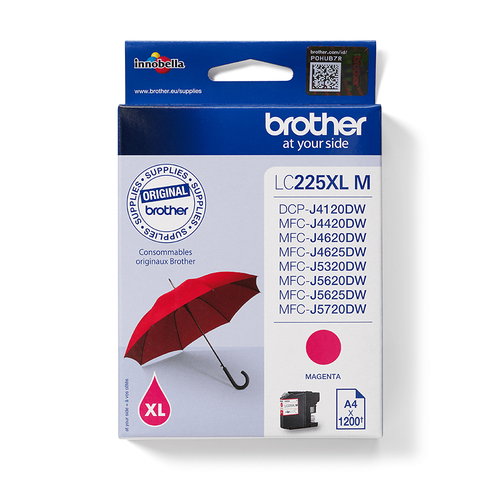 LC-225XLM INK CARTRIDGE MAGENTA - 1200 PAGES ISO STANDARDS 24711