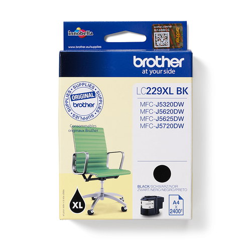 LC-229XLBK INK CARTRIDGE - BLACK F/BHS15 2400 PAGES DIN A4