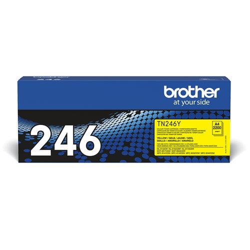 TN-246 YELLOW HY TONER FOR DCL - 2.2000P F/ HL-3152CDW -3172CDW