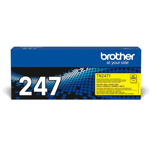 TN-247Y JUMBO TONER YELLOW 2300 - F/ DCP-L3510CDW L3550CDW