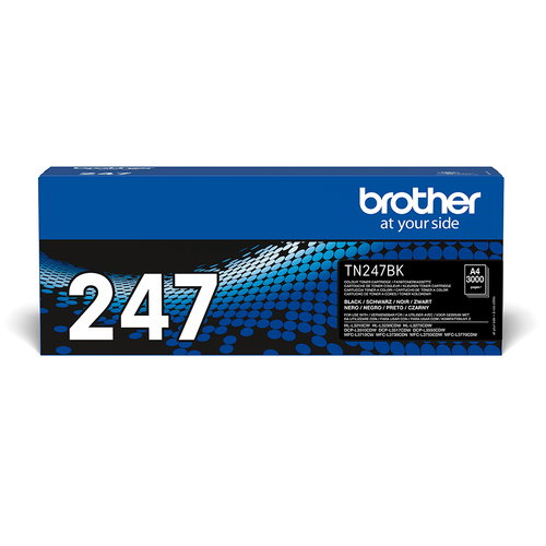 TN-247BK JUMBO TONER BLACK 3K P - F/ DCP-L3510CDW L3550CDW