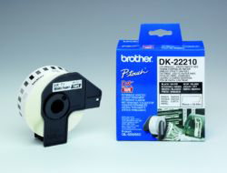 DK CONTINUOUS LABELS WHITE - F/ QL-500/550 PAPER 30.48M 29MM
