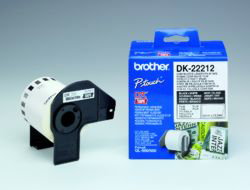 DK CONTINUOUS LABELS WHITE - F/ QL-500/550 FILM 15.24M 62MM