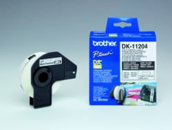 DK SINGLE LABLE ROLLS - F/ QL-500/550 400PCS/RL 17X54MM