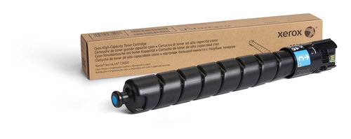 C9000 HI CAP CYAN TONER - .