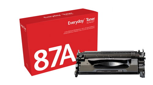 TONER BLACK HP 87A - XEROX EVERYDAY