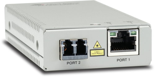 MINI MEDIA CONVERTER LC CONNECT - 10/100/1000T TO 1000 BASE-SX MM