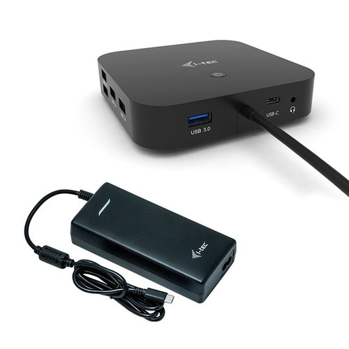 I-TEC USB-C DUAL DISP DOCKINGEU - STATION 100W + CHARGER-C112W