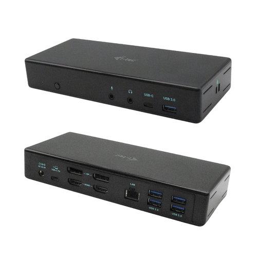 I-TEC USB-C QUATTRO DISPLAY - DOCKING STATION WITH POWER DELIV