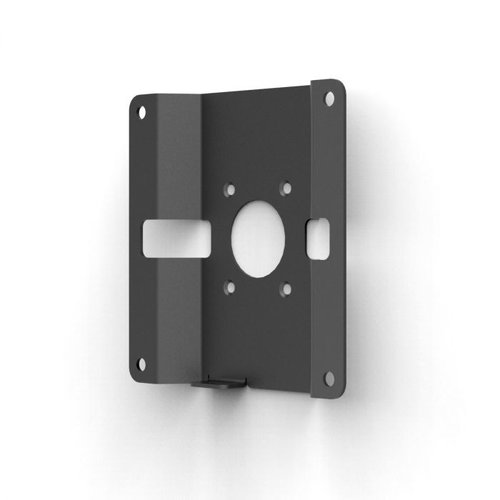 VESA WALL MOUNT BRACKET WITH - SECURITY SLOT - BLACK