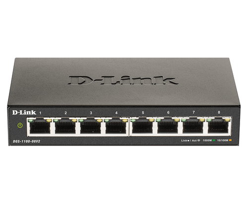 8-PORT SMART GIGABIT SWITCH - LAYER2
