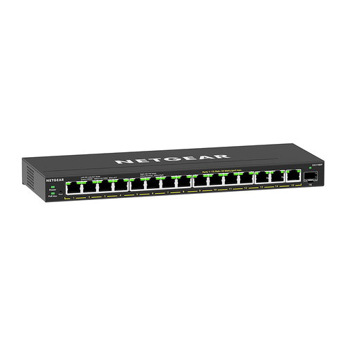 16-PORT POE+ GIGABIT SWITCH - PLUS SWITCH POE+ 180W 1XSFP