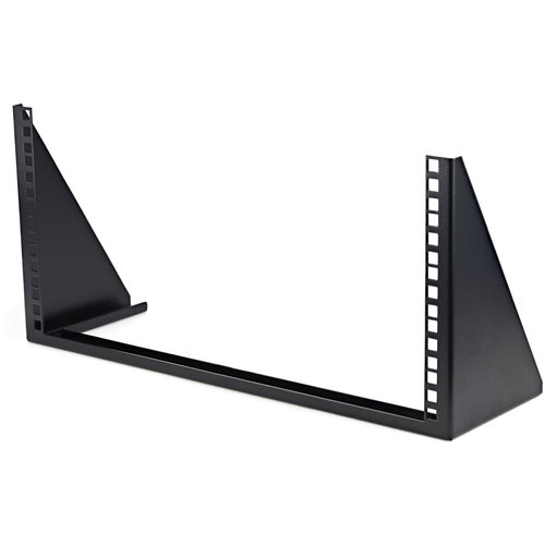 5U VERTICAL WALL MOUNT RACK - 19IN OPEN LOW PROFILE WALL MOUNT