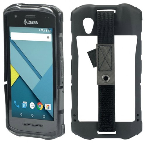 PROTECH TPU CASE TC 51/52/56/57 - ELASTIC HAND STRAP STYLUS BLACK