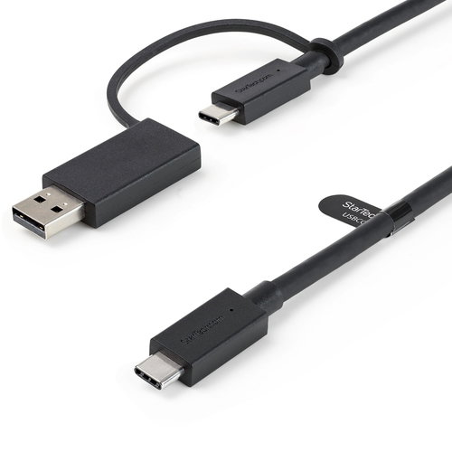 USB-C CABLE WITH USB-A ADAPTER - .