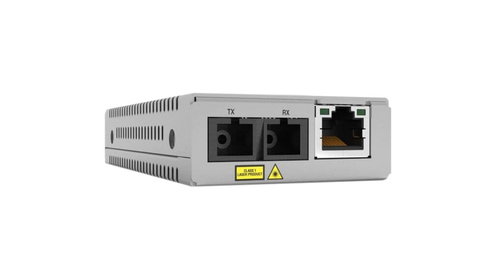 TAA 10/100TX TO 100X/SC SINGLE - MODE MINI MEDIA RATE CONVERTER