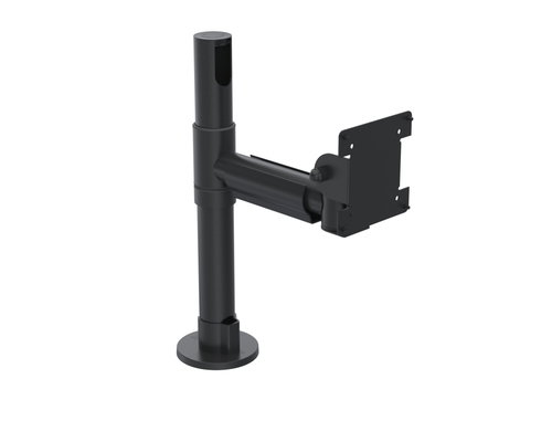 SPACEPOLE SCREEN MOUNT W/200MM - SWINGARM VESA 75/100 BLACK ESS.R