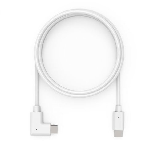 6FT CHARGE AND DATA USB-C TO - USB-C 90-DGR CBL RIGHT ANGLE WHT