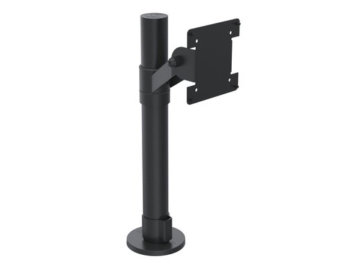 POLE W/ VESA MOUNT ON ANGLED - CONNECTION JOINT BLACK