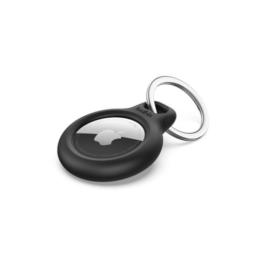 KEYRING FOR APPLE AIRTAG BLACK -