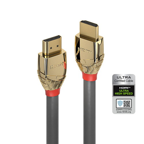 2M ULTRA HIGH SPEED HDMI KABEL - GOLD LINE