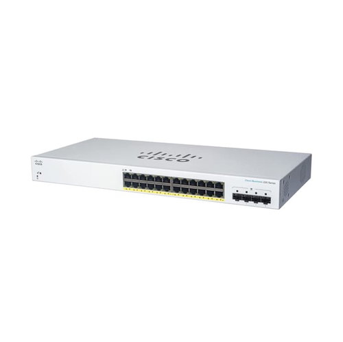 CBS220 SMART 24-PORT GE FULL - POE 4X1G SFP
