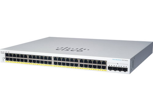 CBS220 SMART 24-PORT GE POE - 4X10G SFP+