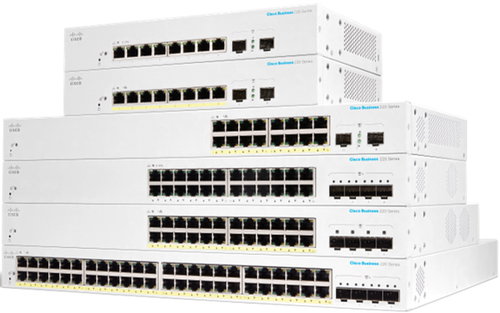 CBS220 SMART 48-PORT GE POE - 4X1G SFP