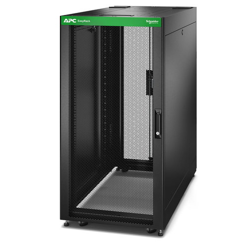 EASY RACK 600MM/24U/1000MM WITH - ROOF SIDE PANEL CASTORS FEET 4 B