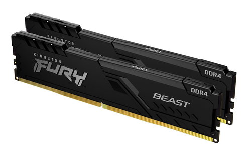 16GB DDR4-3600MHZ CL17 DIMM - (KIT OF 2) FURY BEAST BLACK